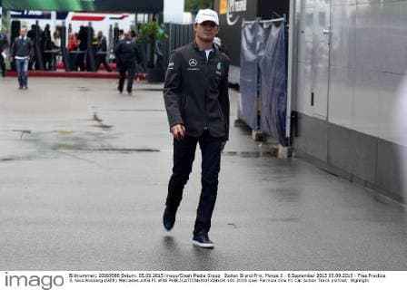 Italian Grand Prix, Monza 3 - 6 September 2015 05.09.2015 - Free Practice 3, Nico Rosberg (GER) Mercedes AMG F1 W06 