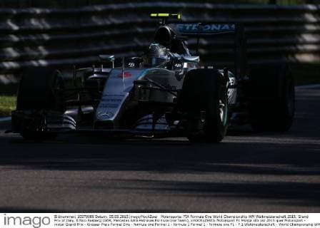 Motorsports: FIA Formula One World Championship WM Weltmeisterschaft 2015, Grand Prix of Italy, 6 Nico Rosberg (GER, Mercedes AMG Petronas Formula One Team), xHOCHxZWEIx