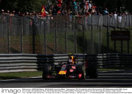 Motorsports: FIA Formula One World Championship WM Weltmeisterschaft 2015, Grand Prix of Italy, 26 Daniil Kvyat (RUS, Infiniti Red Bull Racing), xHOCHxZWEIx