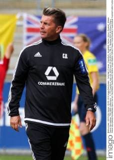 Colin Bell (Trainer, Frankfurt), Einzelbild, Aktion, Action, Fussball, Allianz Frauen-Bundesliga, TSG 1899 Hoffenheim - 1. FFC Frankfurt, xozx
