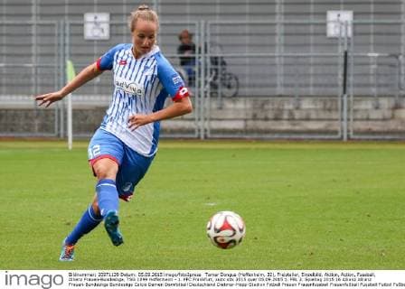 Tamar Dongus (Hoffenheim, 32), Freisteller, Einzelbild, Aktion, Action, Fussball, Allianz Frauen-Bundesliga, TSG 1899 Hoffenheim - 1. FFC Frankfurt, xozx