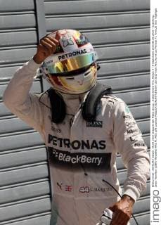 Italian Grand Prix, Monza 3 - 6 September 2015 05.09.2015 - Qualifying, Lewis Hamilton (GBR) Mercedes AMG F1 W05 pole position 