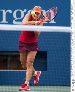 Angelique Kerber (GER) Tennis - US Open 2015 - Grand Slam ITF ATP Tennis Herren WTA Tennis Damen - Flushing Meadows - New York - New York - USA - 5 September 2015. Juergen Hasenkopf