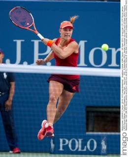 Angelique Kerber (GER) Tennis - US Open 2015 - Grand Slam ITF ATP Tennis Herren WTA Tennis Damen - Flushing Meadows - New York - New York - USA - 5 September 2015. Juergen Hasenkopf