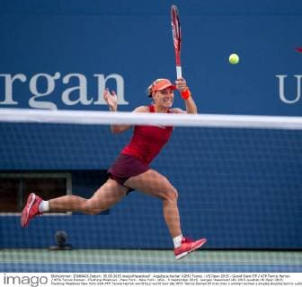 Angelique Kerber (GER) Tennis - US Open 2015 - Grand Slam ITF ATP Tennis Herren WTA Tennis Damen - Flushing Meadows - New York - New York - USA - 5 September 2015. Juergen Hasenkopf