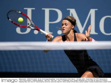 Anna Schmiedlova (SVK) Tennis - US Open 2015 - Grand Slam ITF ATP Tennis Herren WTA Tennis Damen - Flushing Meadows - New York - New York - USA - 5 September 2015. Juergen Hasenkopf