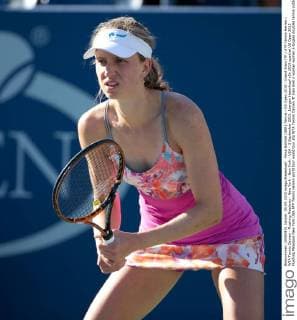Mona Barthel (GER) Tennis - US Open 2015 - Grand Slam ITF ATP Tennis Herren WTA Tennis Damen - Flushing Meadows - New York - New York - USA - 5 September 2015. Juergen Hasenkopf