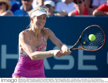 Mona Barthel (GER) Tennis - US Open 2015 - Grand Slam ITF ATP Tennis Herren WTA Tennis Damen - Flushing Meadows - New York - New York - USA - 5 September 2015. Juergen Hasenkopf