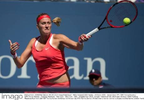 Petra Kvitova(CZE) Tennis - US Open 2015 - Grand Slam ITF ATP Tennis Herren WTA Tennis Damen - Flushing Meadows - New York - New York - USA - 5 September 2015. Juergen Hasenkopf
