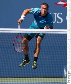 Philipp Kohlschreiber (GER) Tennis - US Open 2015 - Grand Slam ITF ATP Tennis Herren WTA Tennis Damen - Flushing Meadows - New York - New York - USA - 5 September 2015. Juergen Hasenkopf