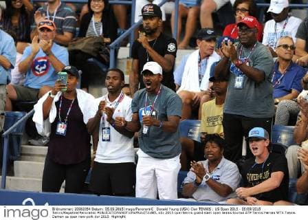 Donald Young (USA) Clan TENNIS : US Open 2015 - 05 09 2015 TennisMagazine Panoramic 