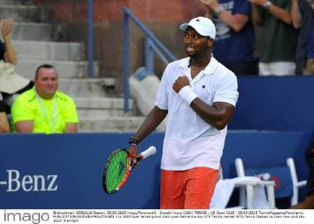 Donald Young (USA) TENNIS : US Open 2015 - 05 09 2015 TennisMagazine Panoramic 