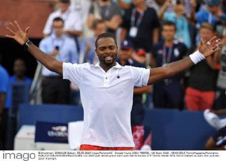 Donald Young (USA) TENNIS : US Open 2015 - 05 09 2015 TennisMagazine Panoramic 