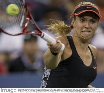 Sept. 5, 2015 - Flushing Meadows, New York, U.S - Sabine Lisicki during her match on Day Six of the 2015 US Open with Barbora Strykova at the USTA Billie Jean King National Tennis Center on Saturday September 5, 2015 in the Flushing neighborhood of the Queens borough of New York City. Lisicki vs. Strykova - ZUMAp124