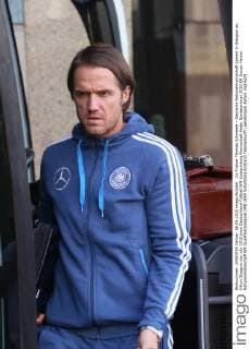 Co-Trainer Thomas Schneider - Deutsche Nationalmannschaft kommt in Glasgow an, Hilton Glasgow