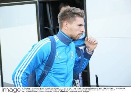 Ron-Robert Zieler - Deutsche Nationalmannschaft kommt in Glasgow an, Hilton Glasgow