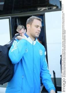 Manuel Neuer - Deutsche Nationalmannschaft kommt in Glasgow an, Hilton Glasgow
