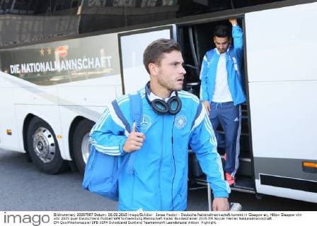 Jonas Hector - Deutsche Nationalmannschaft kommt in Glasgow an, Hilton Glasgow