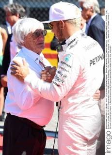 Bernie Ecclestone, FOM, Lewis Hamilton; Mercedes Grand Prix, formula 1 GP, Italien in Monza, 06.09.2015 Photo:mspb Jerry Andre Bernie Ecclestone, FOM, Lewis Hamilton; formula 1 GP, Italien