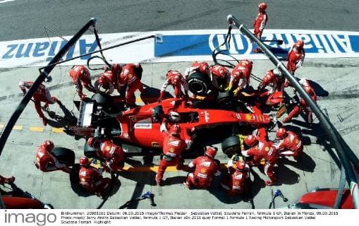 Sebastian Vettel, Scuderia Ferrari, formula 1 GP, Italien in Monza, 06.09.2015 Photo:mspb Jerry Andre Sebastian Vettel, formula 1 GP, Italien