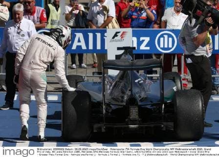 Motorsports: FIA Formula One World Championship WM Weltmeisterschaft 2015, Grand Prix of Italy, 44 Lewis Hamilton (GBR, Mercedes AMG Petronas Formula One Team), xHOCHxZWEIx