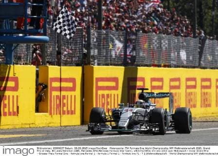 Motorsports: FIA Formula One World Championship WM Weltmeisterschaft 2015, Grand Prix of Italy, 44 Lewis Hamilton (GBR, Mercedes AMG Petronas Formula One Team), xHOCHxZWEIx