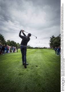 - KNOKKE-HEIST, BELGIUM: Belgian Thomas Pieters pictured in action during the 3rd edition of the Optima Kings of Golf golfing event, Sunday 06 September 2015 in Knokke-Heist. JASPERxJACOBS  x04694444x