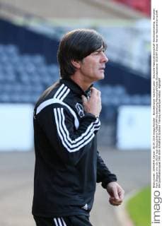 Bundestrainer Joachim Loew - Deutsche Nationalmannschaft Abschlusstraining, Hampden Park Glasgow