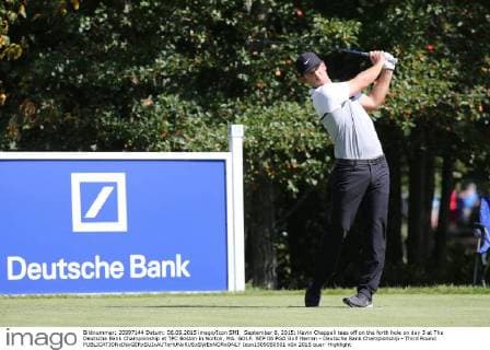 September 6, 2015: Kevin Chappell tees off on the forth hole on day 3 at The Deutsche Bank Championship at TPC Boston in Norton, MA. GOLF: SEP 06 PGA Golf Herren - Deutsche Bank Championship - Third Round Icon1509050501 EDITORIAL USE ONLY