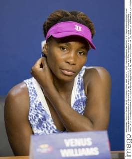 Sept. 6, 2015 - Flushing Meadows, New York, U.S - Venus Williams during a press conference PK Pressekonferenz after her match on Day Seven of the 2015 US Open with Anett Kontaveit at the USTA Billie Jean King National Tennis Center on Sunday September 6, 2015 in the Flushing neighborhood of the Queens borough of New York City. Williams vs. Kontaveit - ZUMAp124