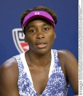 Sept. 6, 2015 - Flushing Meadows, New York, U.S - Venus Williams during a press conference PK Pressekonferenz after her match on Day Seven of the 2015 US Open with Anett Kontaveit at the USTA Billie Jean King National Tennis Center on Sunday September 6, 2015 in the Flushing neighborhood of the Queens borough of New York City. Williams vs. Kontaveit - ZUMAp124