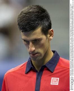 Sept. 6, 2015 - Flushing Meadows, New York, U.S - Novak Djokovic during his match on Day Seven of the 2015 US Open with Roberto Bautista Agut at the USTA Billie Jean King National Tennis Center on Sunday September 6, 2015 in the Flushing neighborhood of the Queens borough of New York City. Djokovic vs. Bautista Agut - ZUMAp124