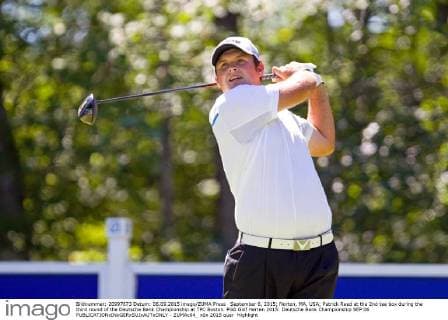 September 6, 2015; Norton, MA, USA; Patrick Reed at the 2nd tee box during the third round of the Deutsche Bank Championship at TPC Boston. PGA Golf Herren 2015: Deutsche Bank Championship SEP 06 - ZUMAc04_