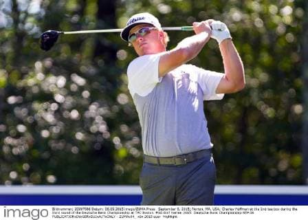 September 6, 2015; Norton, MA, USA; Charley Hoffman at the 2nd tee box during the third round of the Deutsche Bank Championship at TPC Boston. PGA Golf Herren 2015: Deutsche Bank Championship SEP 06 - ZUMAc04_