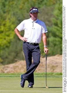 September 6, 2015; Norton, MA, USA; Bubba Watson waits to drive from the 9th fairway during the third round of the Deutsche Bank Championship at TPC Boston. PGA Golf Herren 2015: Deutsche Bank Championship SEP 06 - ZUMAc04_
