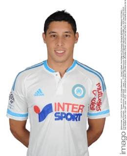 Aktuell Fußball, Porträttermin Olympique Marseille BARRADA Abdelaziz FOOTBALL : Olympique de Marseille - Presentation 2015 2016 - Ligue 1 - 07 09 2015 Panoramicx 