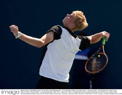 Louis Wessels (GER) Junior BS Tennis - US Open 2015 - Grand Slam ITF ATP Tennis Herren WTA Tennis Damen - Flushing Meadows - New York - New York - USA - 7 September 2015. Juergen Hasenkopf