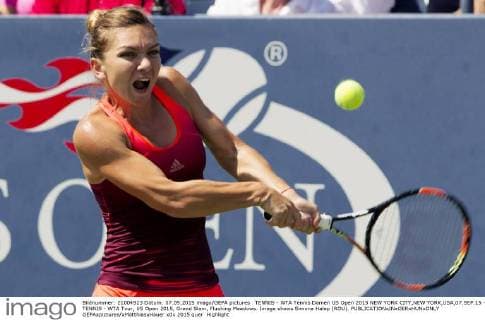 TENNIS - WTA Tennis Damen US Open 2015 NEW YORK CITY,NEW YORK,USA,07.SEP.15 - TENNIS - WTA Tour, US Open 2015, Grand Slam, Flushing Meadows. Image shows Simona Halep (ROU). GEPAxpictures xMatthiasxHauer