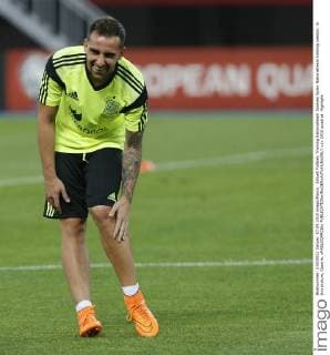 Aktuell Fußball, Training Nationalteam Spanien Spain Nationalteam training session. In this picture, Cazorla. xPABLOGARCIAx 