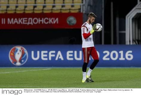 Aktuell Fußball, Training Nationalteam Spanien Spain Nationalteam training session. In this picture, De Gea. xPABLOGARCIAx 