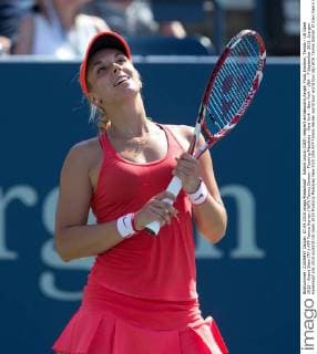Sabine Lisicki (GER) reagiert enttaeuscht,Aerger,Frust,Emotion, Tennis - US Open 2015 - Grand Slam ITF ATP Tennis Herren WTA Tennis Damen - Flushing Meadows - New York - New York - USA - 7 September 2015. Juergen Hasenkopf