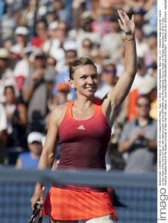Sept. 7, 2015 - Flushing Meadows, New York, U.S - Simona Halep during her match on Day Eight of the 2015 US Open with Sabine Lisicki at the USTA Billie Jean King National Tennis Center on Monday September 8, 2015 in the Flushing neighborhood of the Queens borough of New York City. Halep vs. Lisicki - ZUMAp124