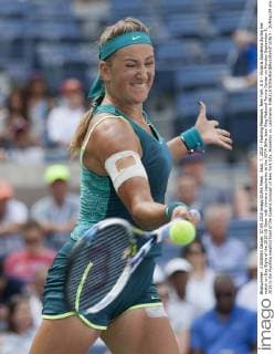 Sept. 7, 2015 - Flushing Meadows, New York, U.S - Victoria Azarenka during her match on Day Eight of the 2015 US Open with Varvara Lepchenko at the USTA Billie Jean King National Tennis Center on Monday September 8, 2015 in the Flushing neighborhood of the Queens borough of New York City. Azarenka vs. Lepchenko - ZUMAp124