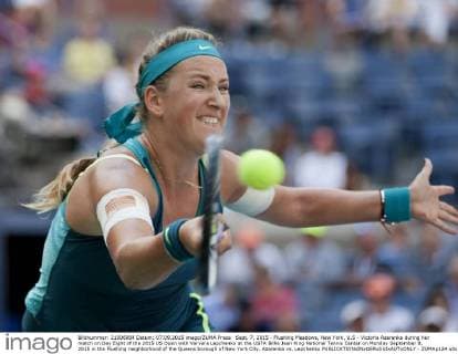 Sept. 7, 2015 - Flushing Meadows, New York, U.S - Victoria Azarenka during her match on Day Eight of the 2015 US Open with Varvara Lepchenko at the USTA Billie Jean King National Tennis Center on Monday September 8, 2015 in the Flushing neighborhood of the Queens borough of New York City. Azarenka vs. Lepchenko - ZUMAp124