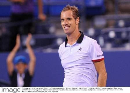 RIchard Gasquet (FRA) TENNIS : US Open 2015 in Flushing Meadows, New York - 07 09 2015 TennisMagazinex 