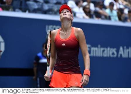 Kristina Mladenovic (FRA) TENNIS : US Open 2015 - 08 09 2015 TennisMagazine Panoramic 