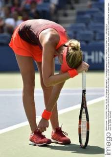 Kristina Mladenovic (FRA) TENNIS : US Open 2015 - 08 09 2015 TennisMagazine Panoramic 