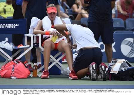 Kristina Mladenovic (FRA) TENNIS : US Open 2015 - 08 09 2015 TennisMagazine Panoramic 