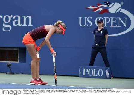 Kristina Mladenovic (FRA) TENNIS : US Open 2015 - 08 09 2015 TennisMagazine Panoramic 