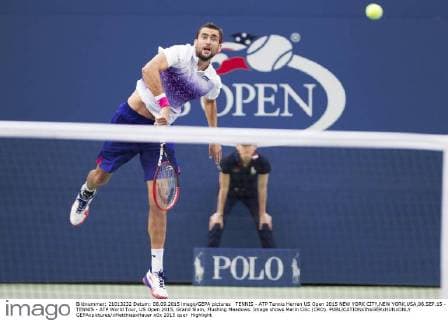 TENNIS - ATP Tennis Herren US Open 2015 NEW YORK CITY,NEW YORK,USA,08.SEP.15 - TENNIS - ATP World Tour, US Open 2015, Grand Slam, Flushing Meadows. Image shows Marin Cilic (CRO). GEPAxpictures xMatthiasxHauer